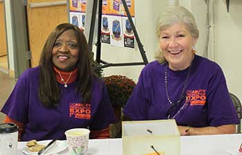 two members of the expo committee